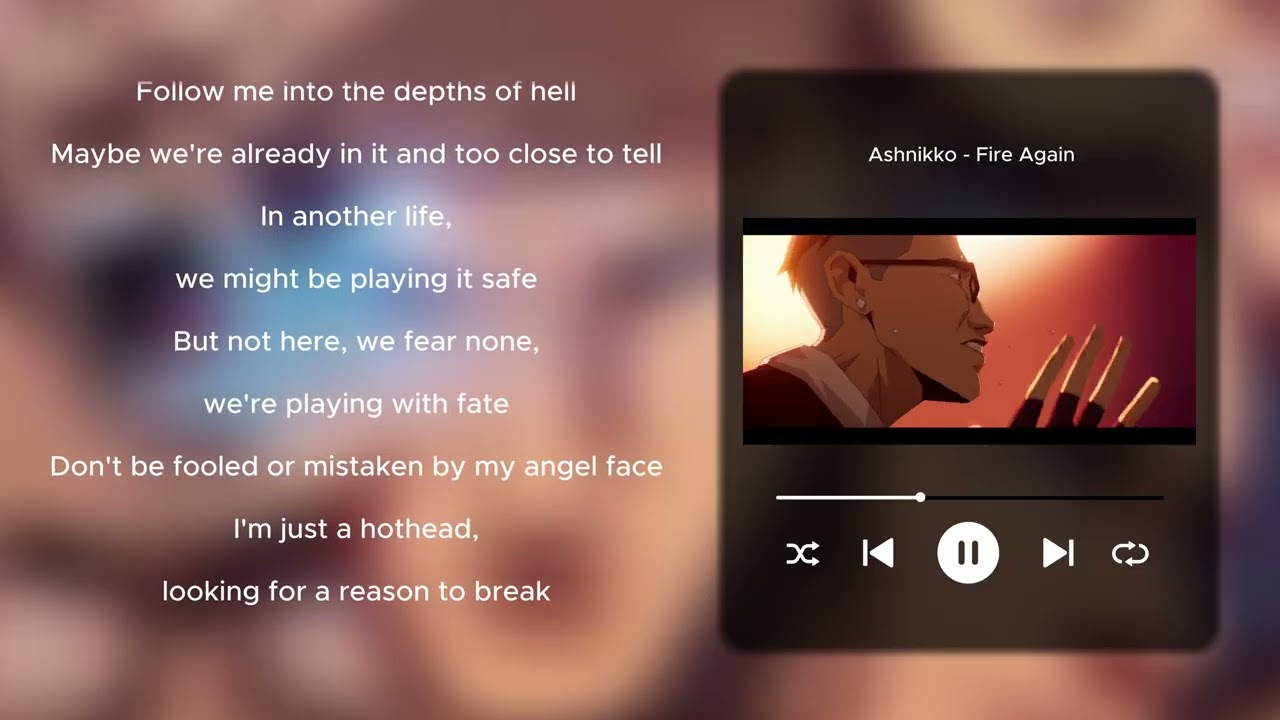Fire again - Ashnikko || 가사포함