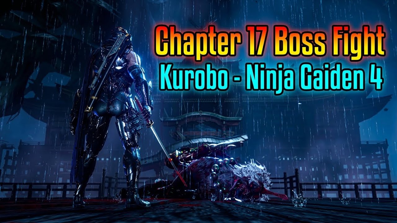 Chapter 17 Boss Fight, Kurobo - Ninja Gaiden 4