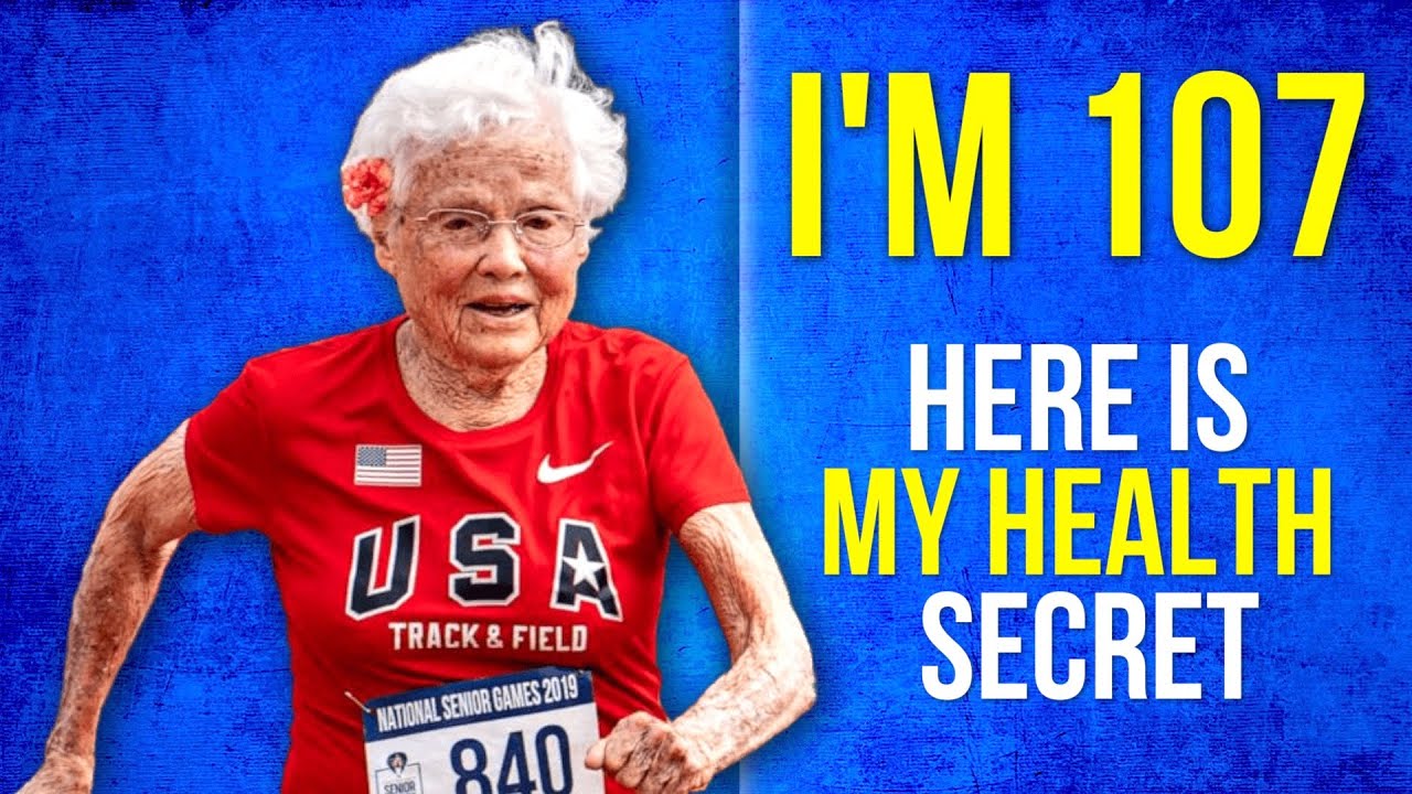 Julia Hawkins (107 years old) - Is The Oldest Runner in the World. Here are my Secrets of Longevity