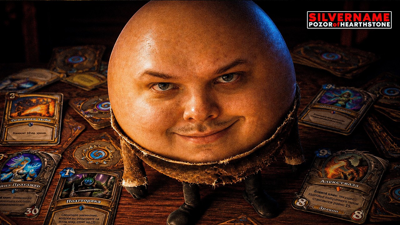 ПОЗОР ЧЕРЕЗ ПАДЕНИЕ НА ШАТЛАЕ-БОЛТАЕ! | SilverName Pozor of Hearthstone