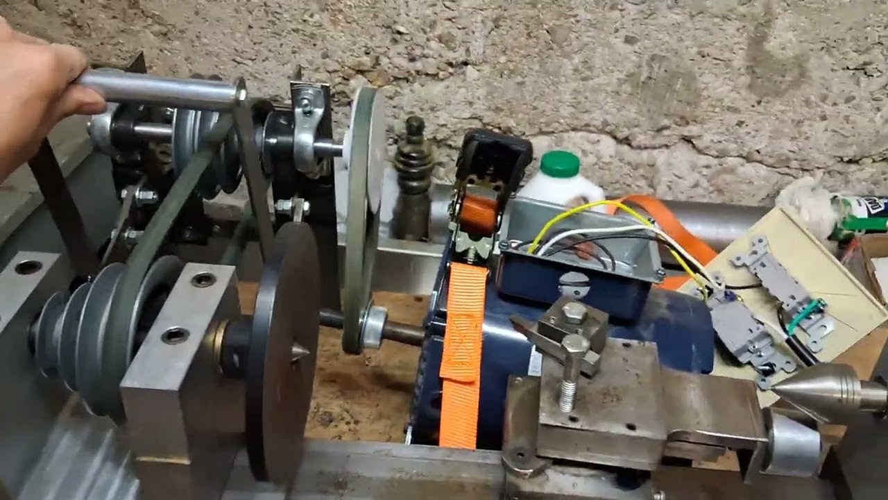 Mike's Gingery Lathe with 1.75 and 4