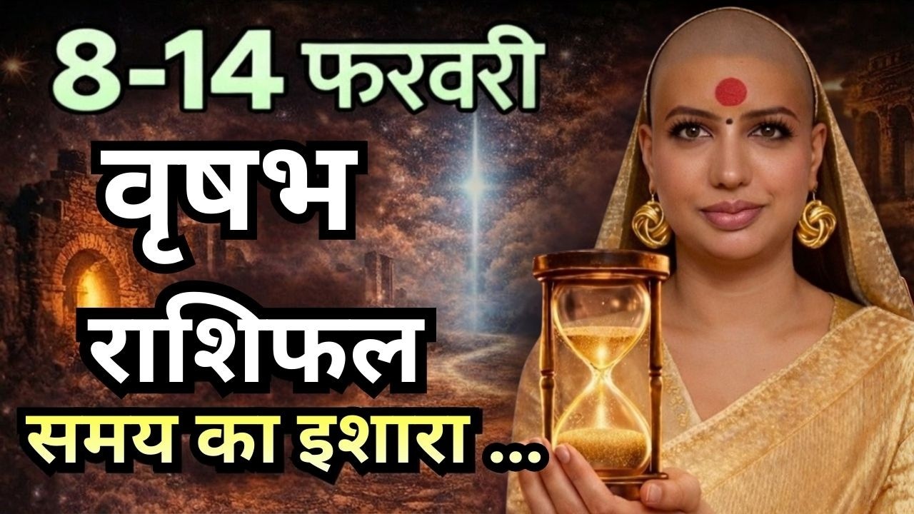 वृषभ 8-14 फरवरी राशिफल 2026 | फरवरी राशिफल | वृषभ राशिफल | Vrisabh rashifal | February rashifal