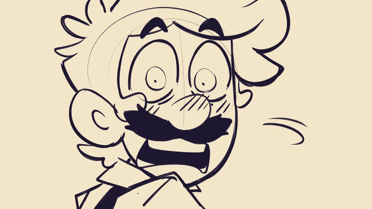 Luigi works out with Daisy - Luaisy/Dandadan Animatic