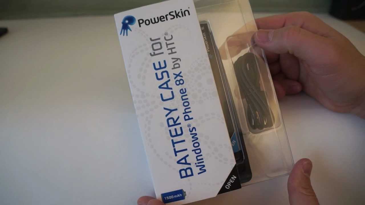 HTC 8X Powerskin Battery Case Review