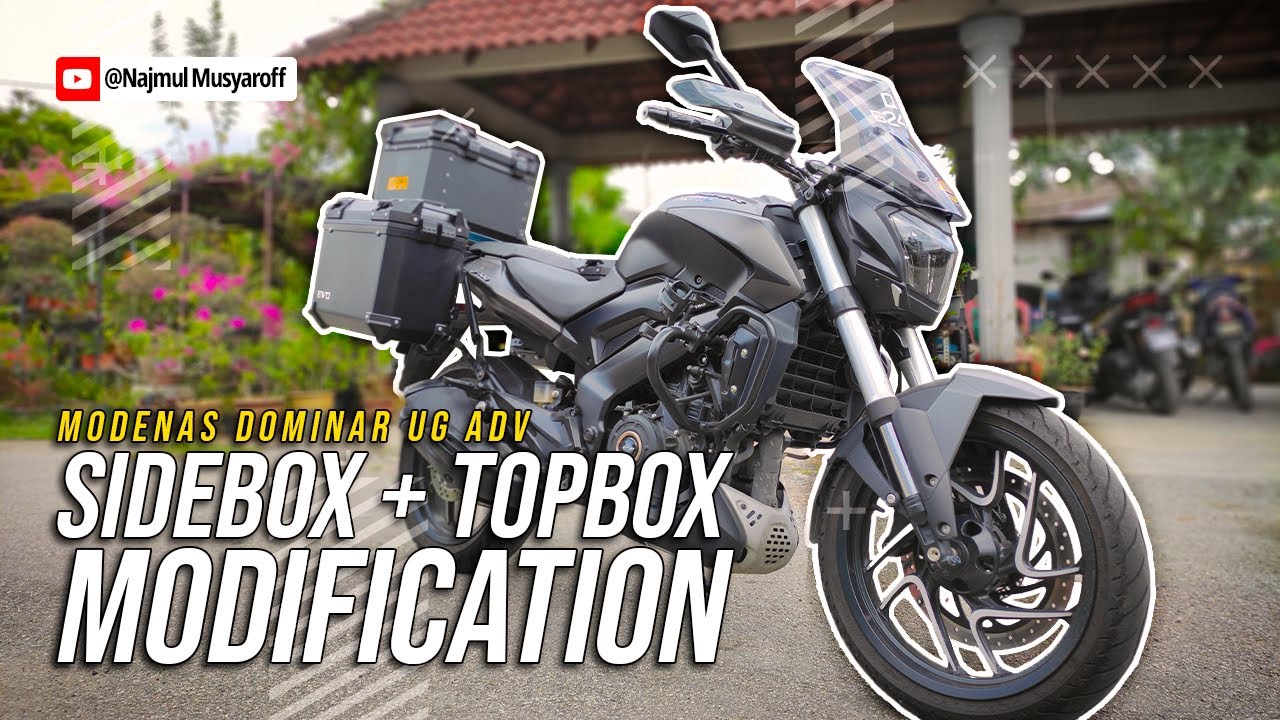 PERTAMA DI MALAYSIA? Dominar D400 UG Sidebox & Topbox Installation [DIY Project]