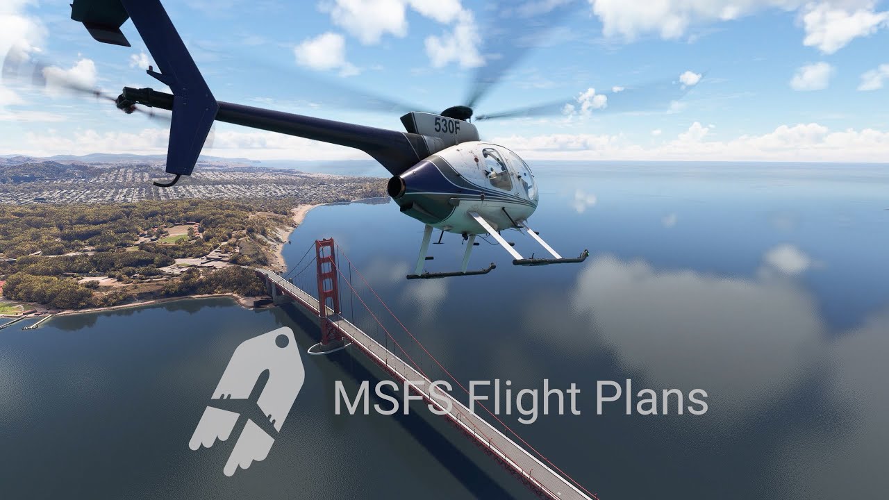 San Fran-TASTIC!  Ultimate MSFS Narrated Tour of San Francisco Bay in the Shrike 530F Helicopter