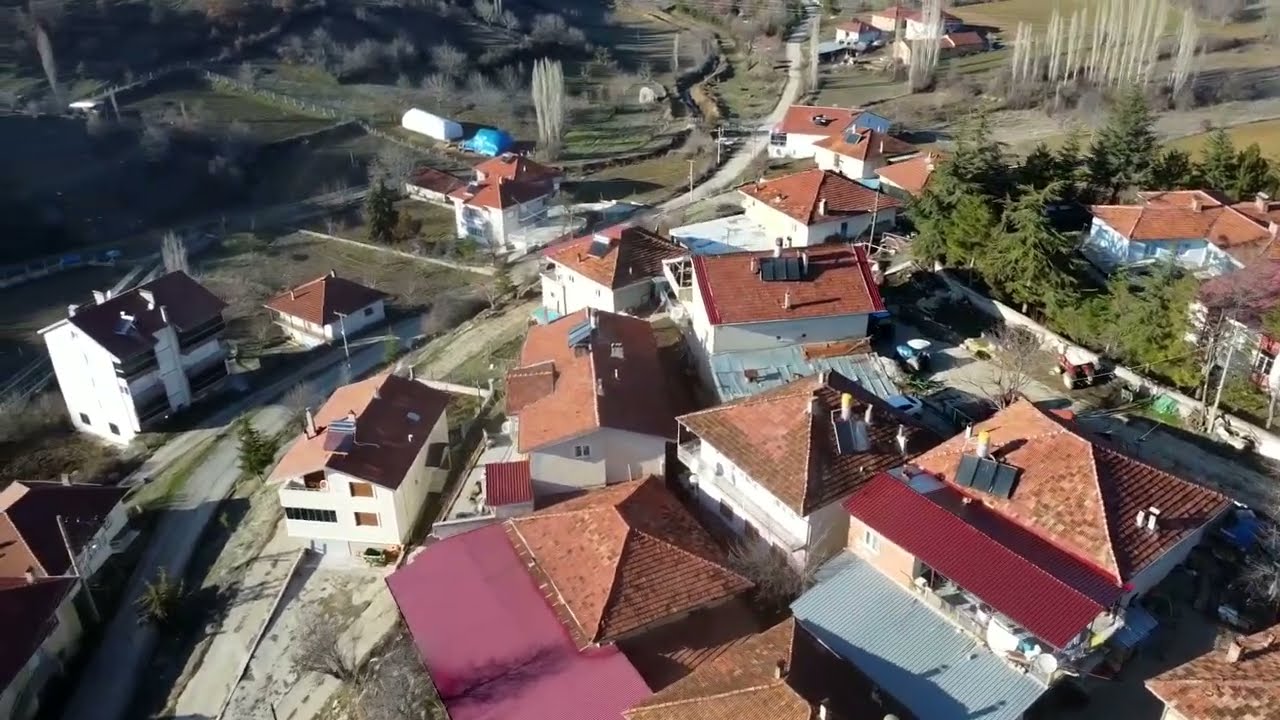BANAZ CORUM KÖYÜ DRONE ÇEKİMİ - 26.01.2025