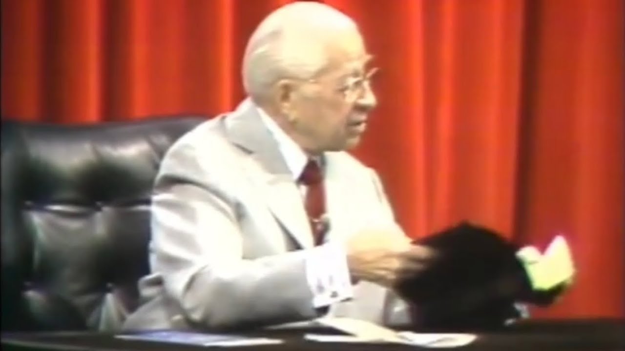 Are You Born Again? - Mr. Herbert W. Armstrong - The World Tomorrow