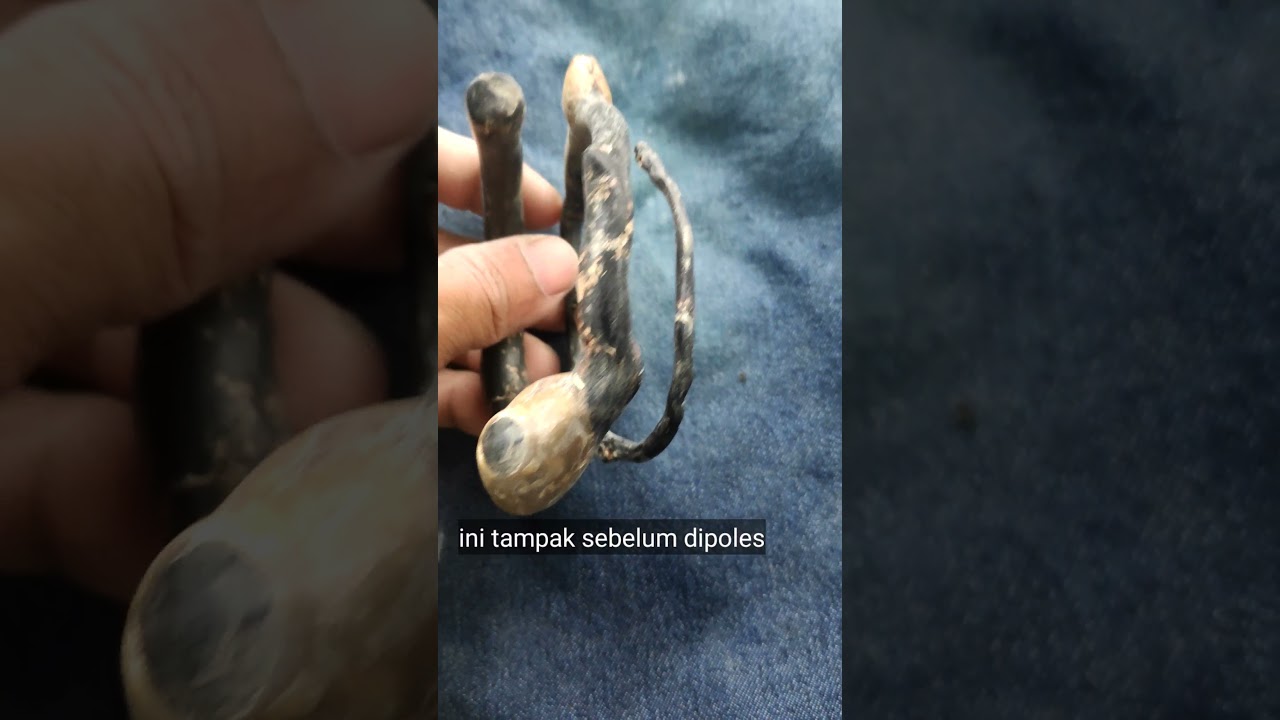 cara mengkilapkan gelang akar bahar