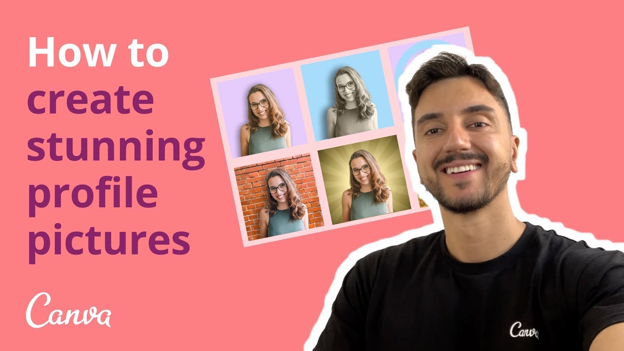 How To Create a Profile Picture that stand out with Canva