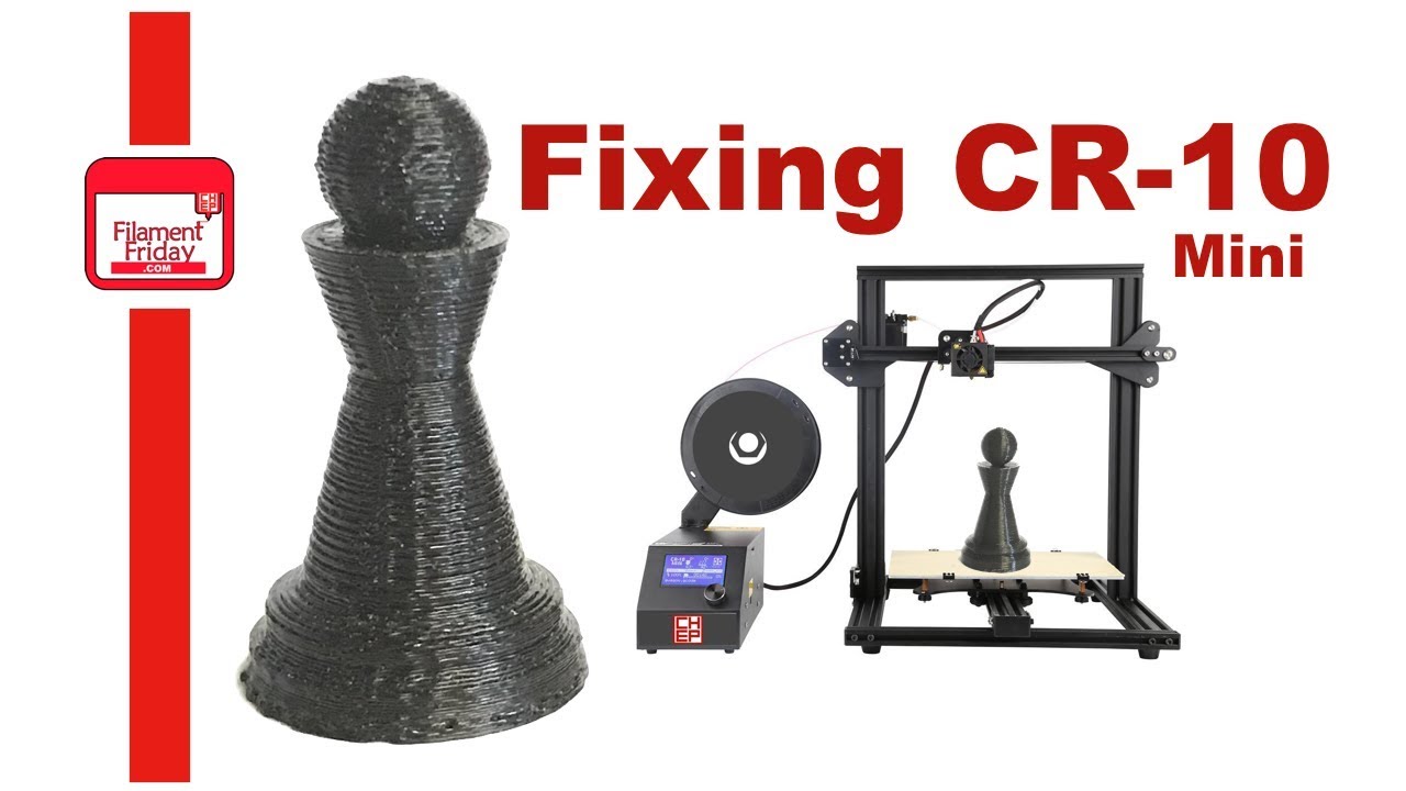 Fixing a Filament Flow Problem on CR-10 mini, CR-10 or Creality Ender 3