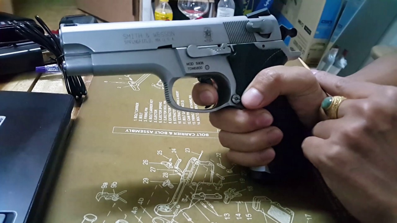 ปืน S&W m5906 9มม.