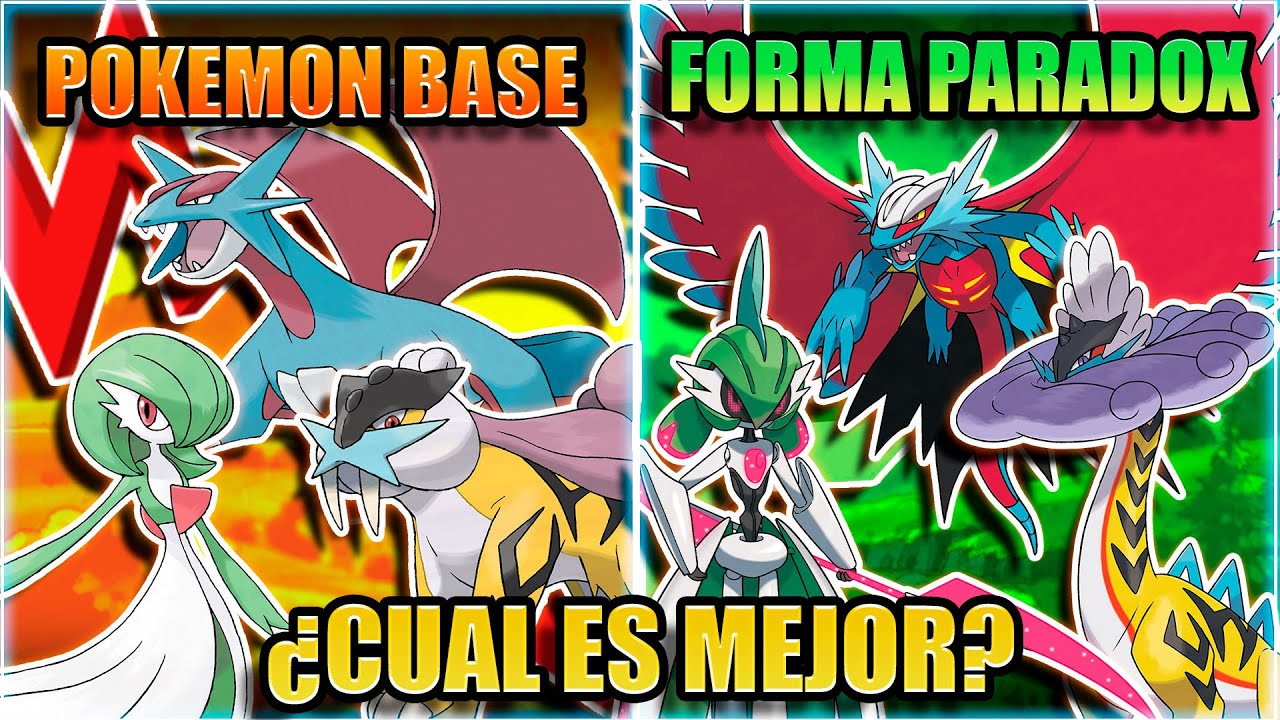 TODOS LOS POKEMON VS SUS FORMAS PARADOX