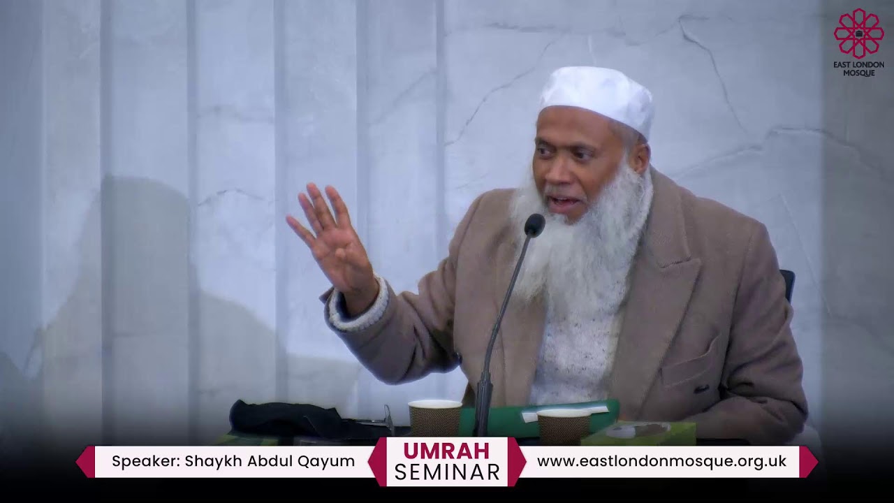 Umrah Seminar in Bangla. Delivered by Shaykh Abdul Qayum