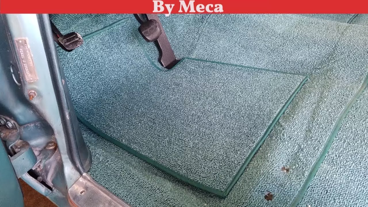 Easy Way  to make A Classic car Floor Mats. Auto Upholstery