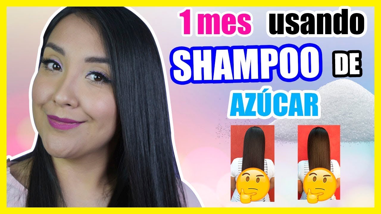 Usé SHAMPOO CON AZÚCAR por 1 MES y ESTO PASÓ | CABELLO más LARGO | Nadia Elias