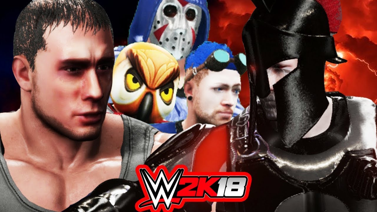 ФИНАЛЬНОЕ ШОУ перед N60MANIA с DanTDM, PopularMMOs, Vanoss и H2O Delirious — WWE 2K18