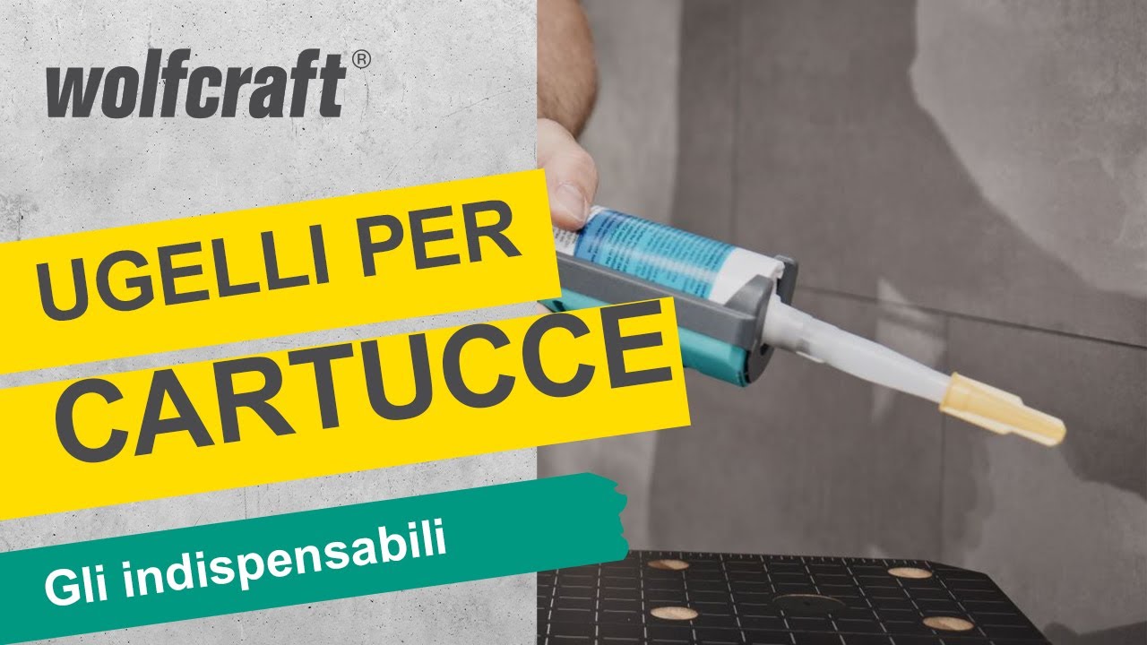 Chiudere le cartucce del silicone evitando di farlo seccare |wolfcraft