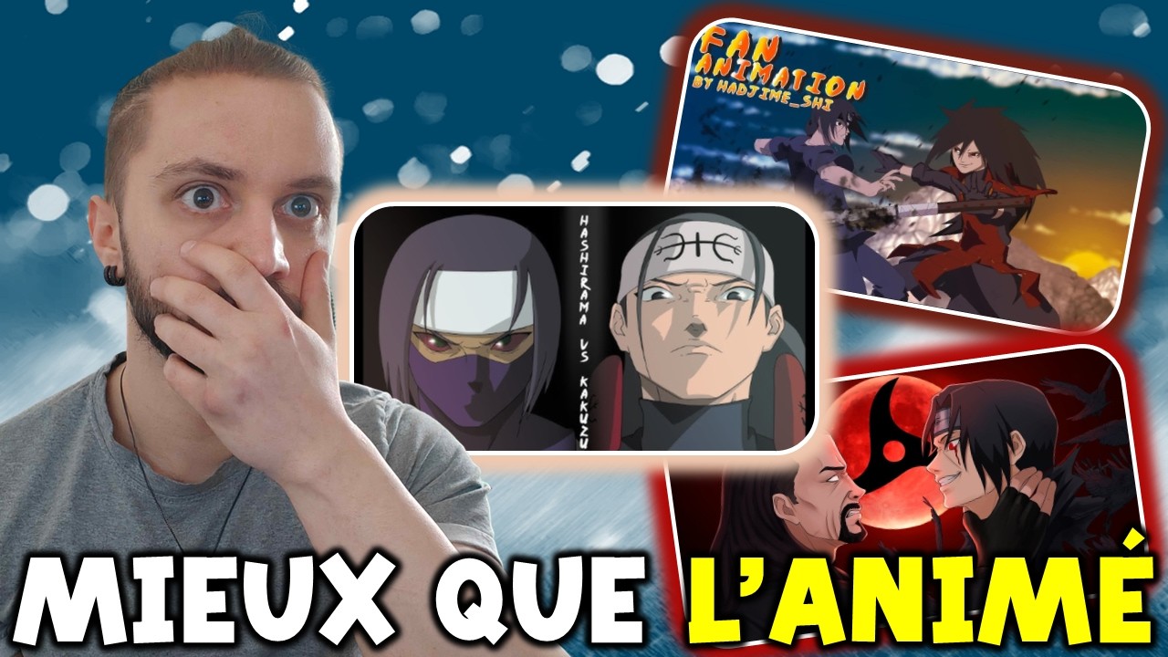 Ces animations NARUTO sont exceptionnelles ! (Hashirama vs Kakuzu)