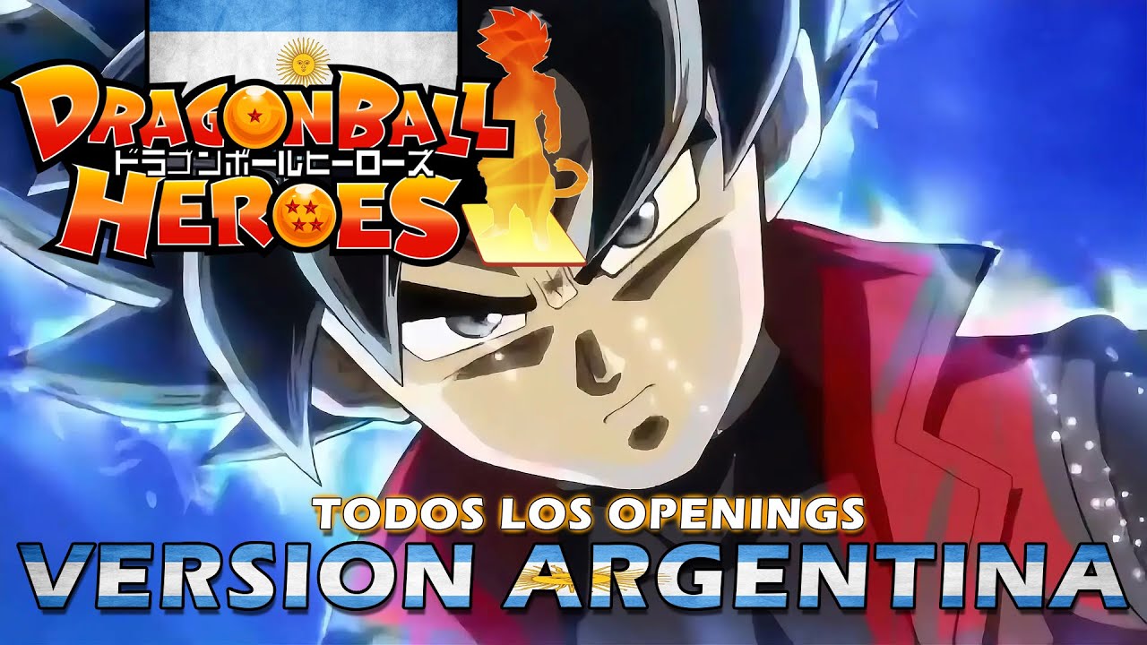 DB Heroes - Opening 1, 2, 3, 4, 5, 6 y 7 (VERSION ARGENTINA) [ Melodyne ]