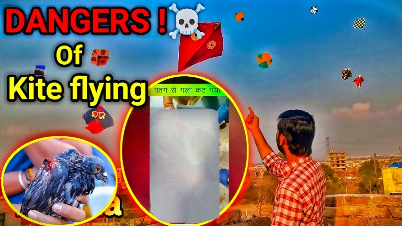 Dangers Of Kite 🪁 Flying !