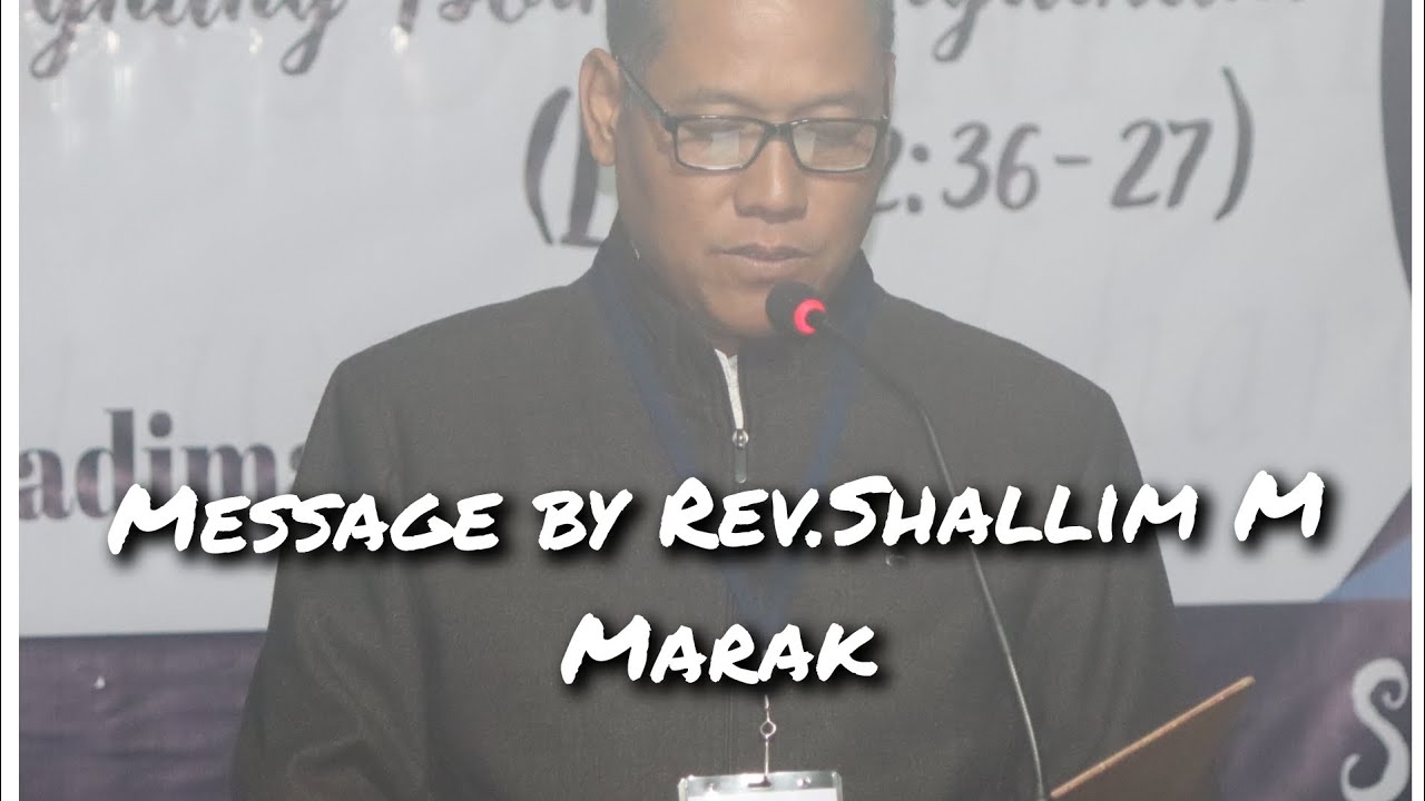 Speaker by Rev. Shallim M Marak