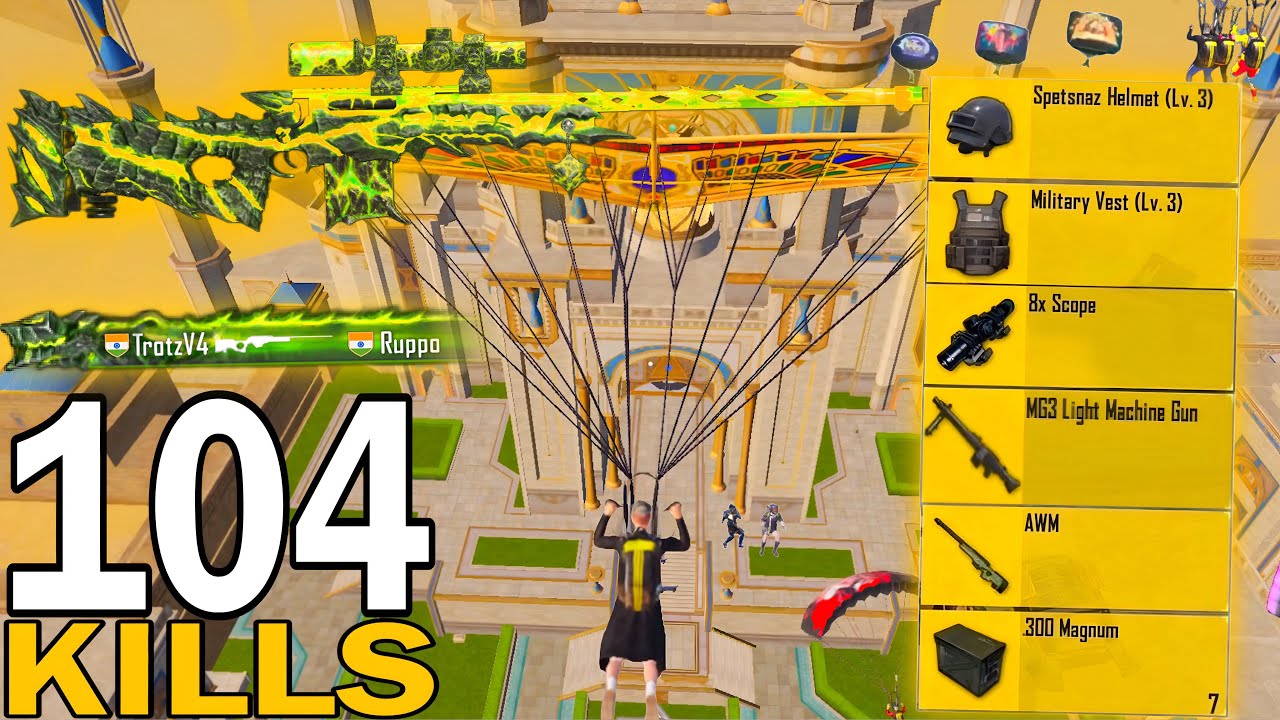 104 KILLS!😍 NEW BEST LOOT GAMEPLAY with FULL OUTFIT 🔥SAMSUNG,A7,A8,J4,J5,J6,J7,J2,J3,XS,A3,A4,A5