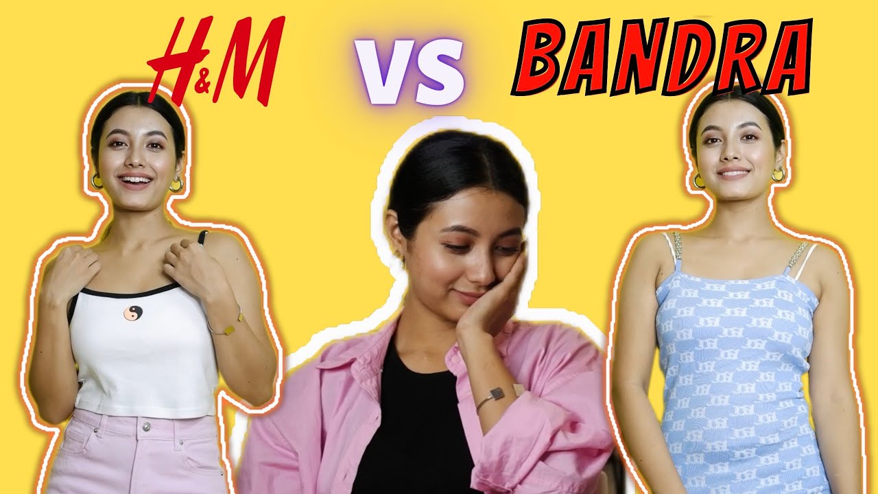 2000 Rs challenge between Bandra hill road V/S H&M || What I got 😱||