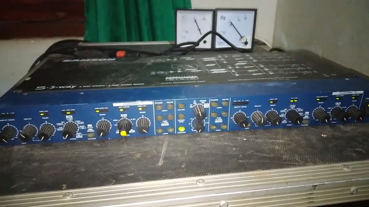 Cara tes,,,crossover samson dengan benar,crossover aktif 3 way stereo,4 way mono