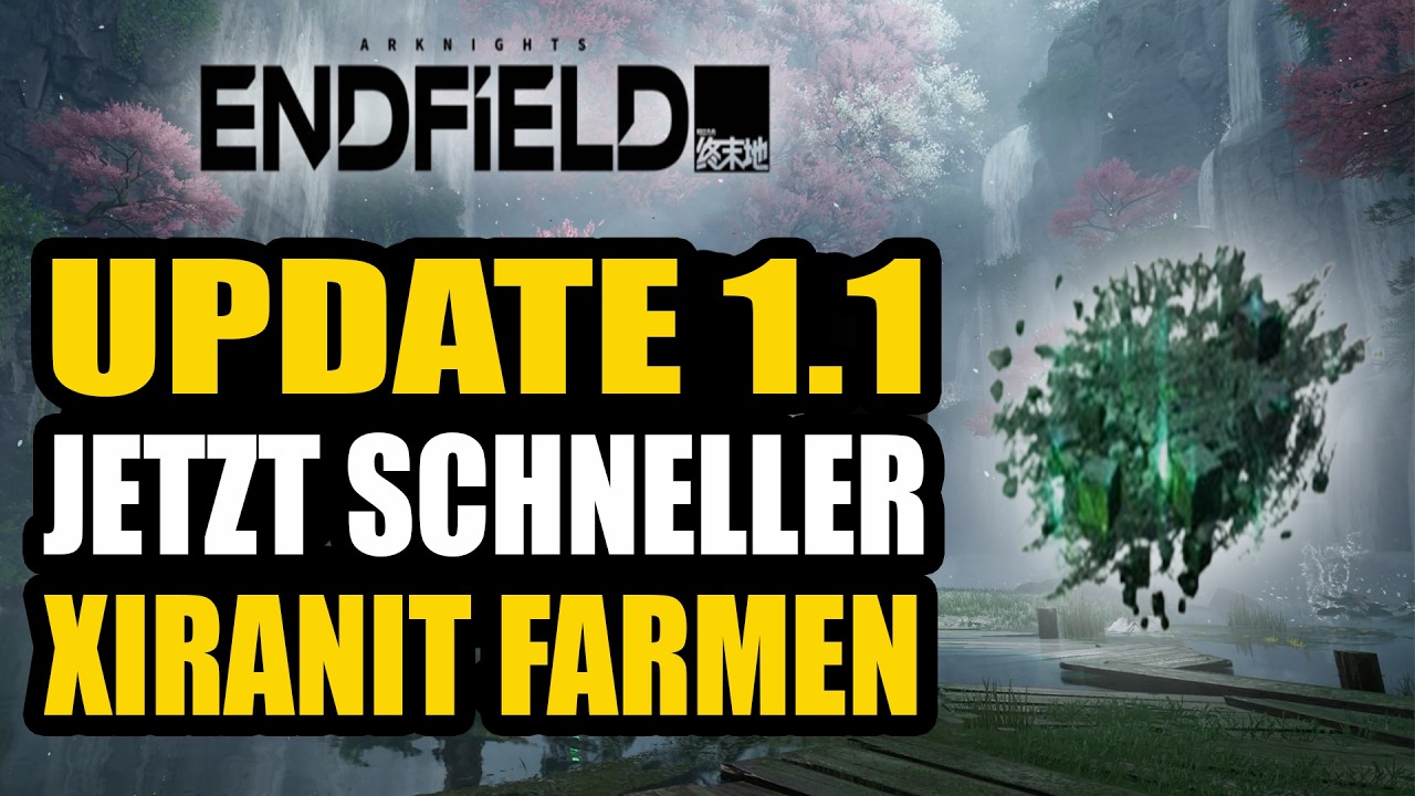 Xiranit Bauplan Update 1.1 mit 120 pro min. - Arknights Endfield