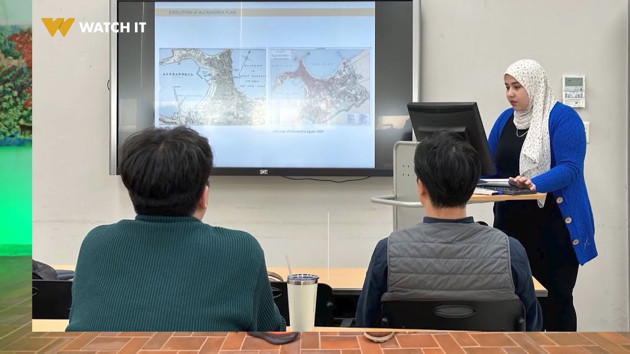 لوغاريتم | أول مهندسة معمارية مصرية بتحقق إنجاز بالمستوى ده في كوريا 👏