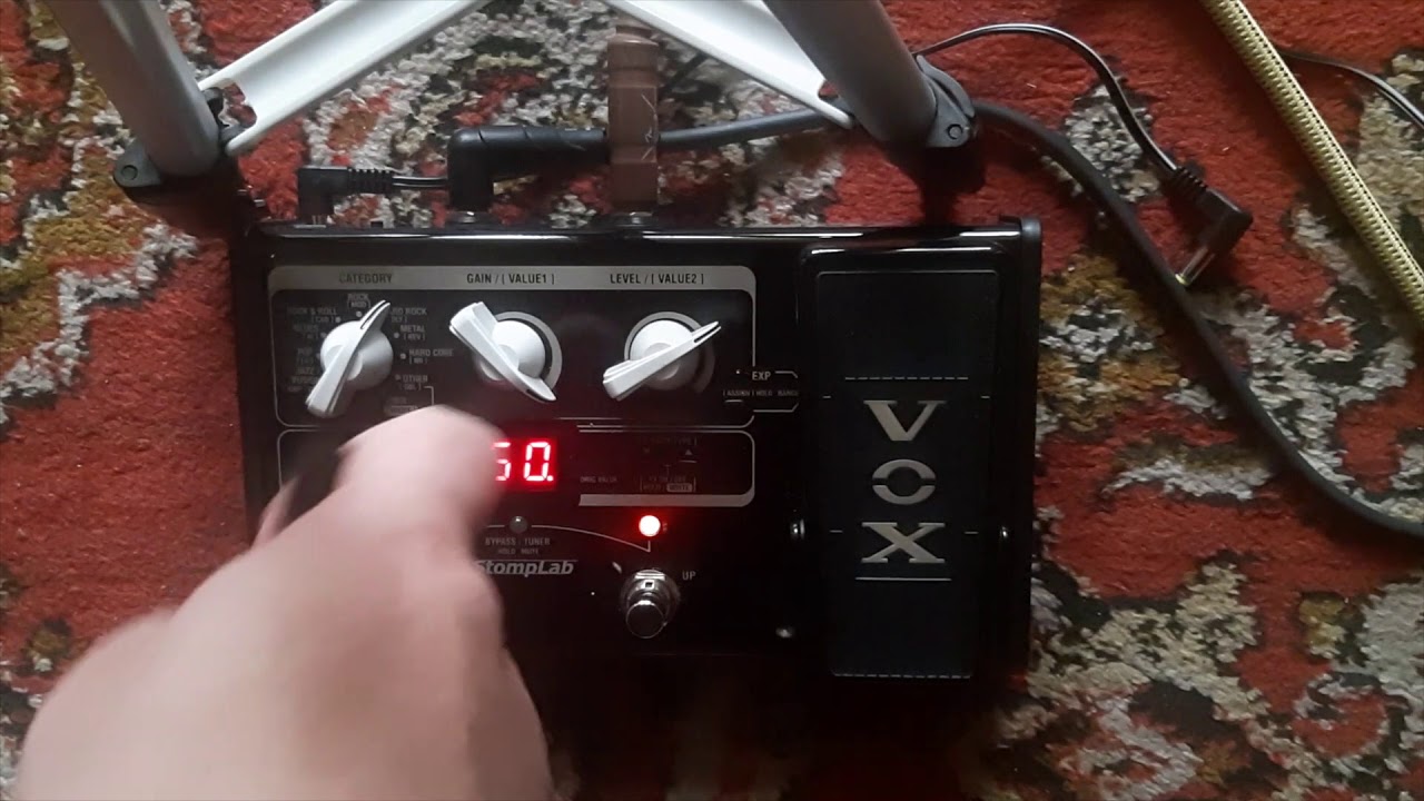 Vox StompLab IIG Presets Demo: Part 2 (50-99, no talking)
