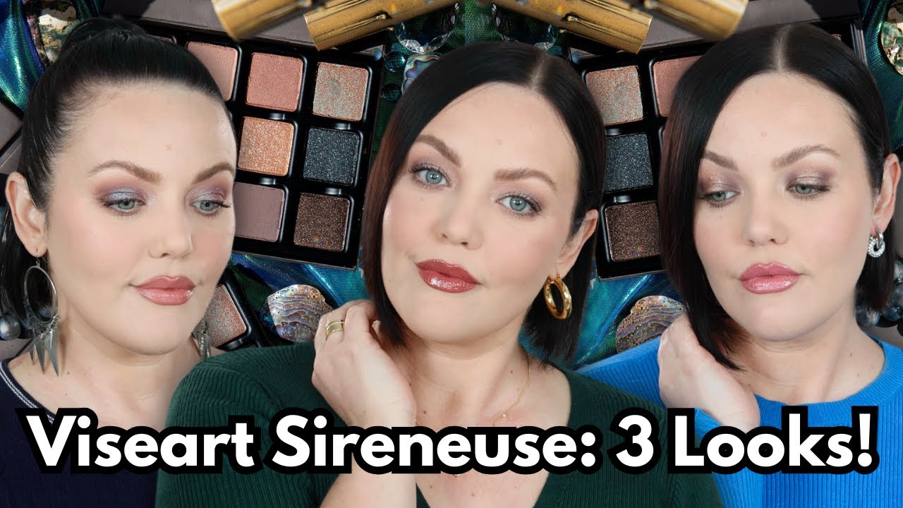 Палитра Viseart Sireneuse | 3 образа в 1 палитре!