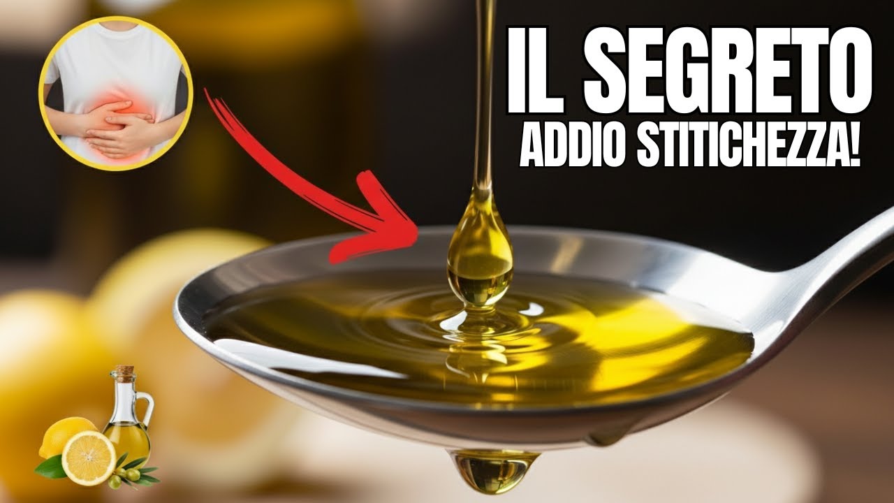 STITICHEZZA OSTINATA: Il SEGRETO di Olio d'Oliva e Limone che NESSUNO Conosce