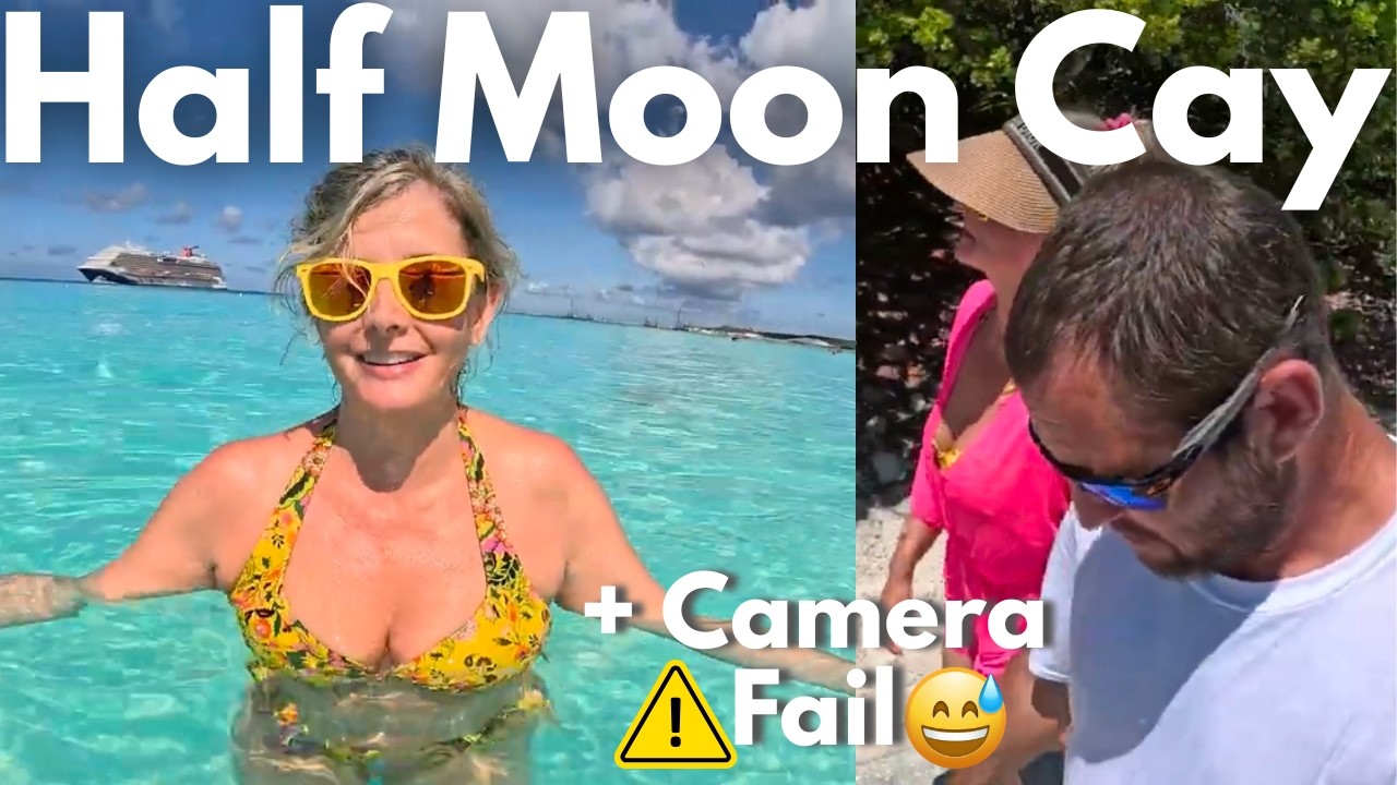 Spend a Full Day with Us in Paradise! 🌴Half Moon Cay, Cabana Fun & Camera Chaos | Carnival Dream 