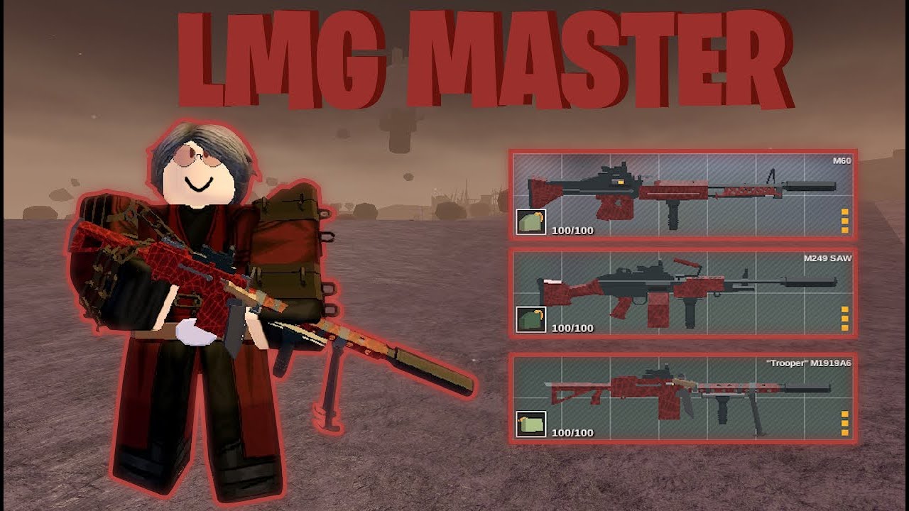 DANTE IS THE LMG MASTER (HALLOWEEN UPDATE)  - Apocalypse Rising 2 (Roblox)