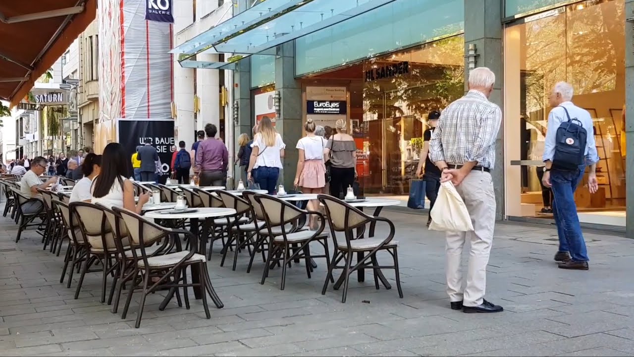 Düsseldorf Königsallee, auch Kö genannt 2018