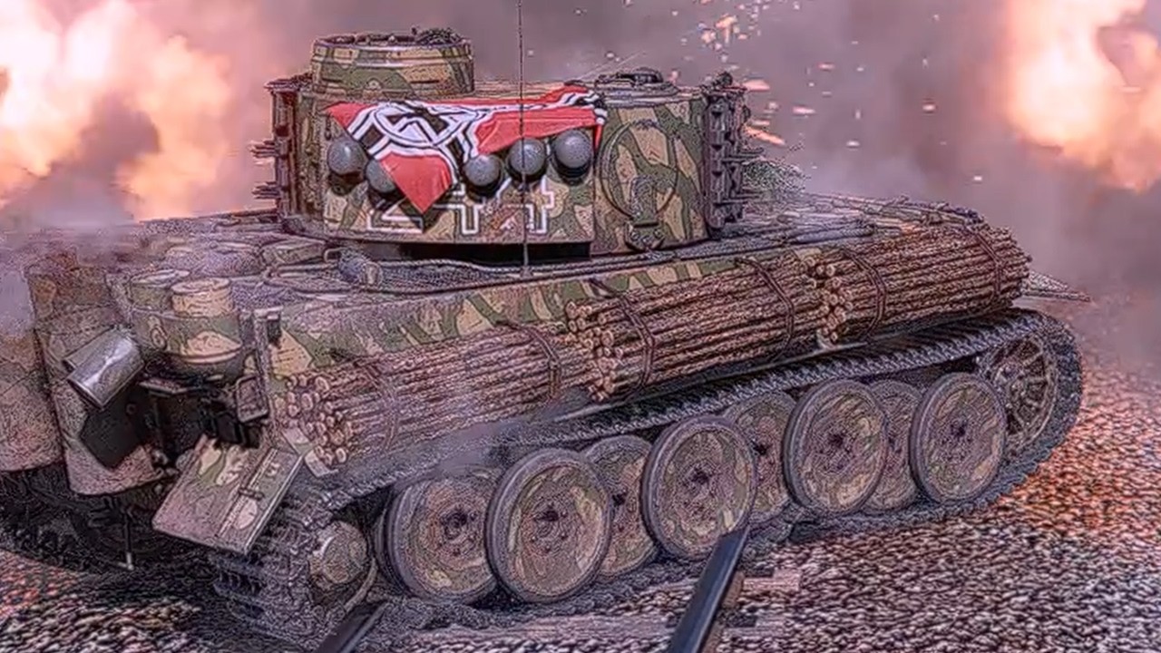 Kursk 1943, a Warthunder Cinematic featuring SS marschiert in Feindesland and Rasputin