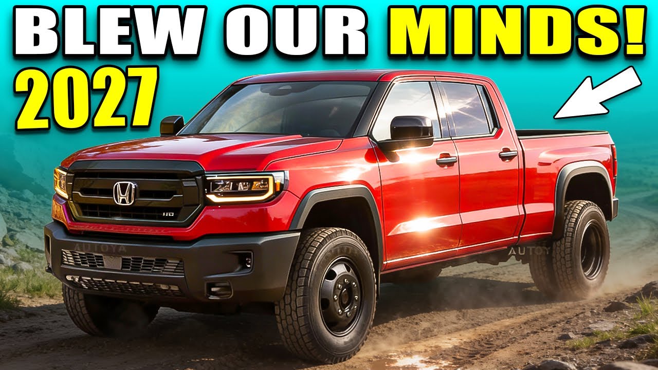 Совершенно новый Honda Ridgeline 2027 года поразит всех!