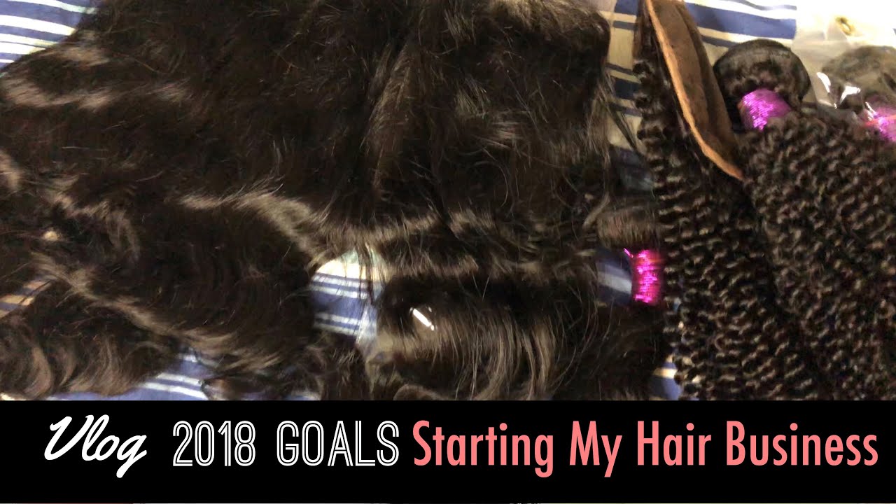 New Year New Goals - Starting My Hair Business Vlog 1