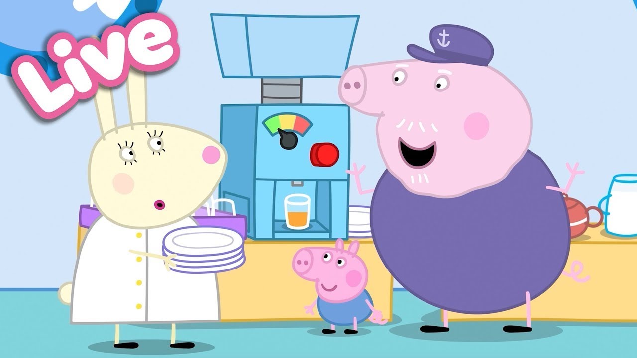 🍎 Peppa Pig Best Bites LIVE! 🐷 Peppa&rsquo;s Food & Cooking Moments |  Tales Full Episodes 24/7
