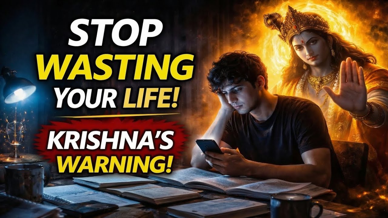 Stop Wasting Your Life… Krishna’s Warning