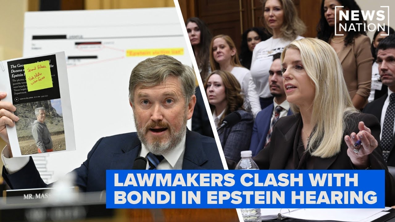 Lawmakers threaten Pam Bondi with contempt charge over Epstein files | Morning in America