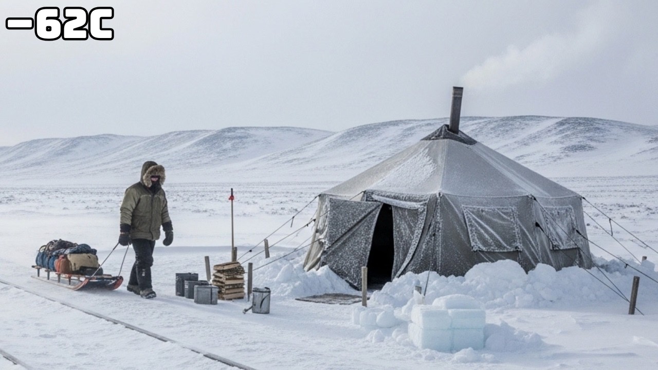 −62°C Polar Cold Trial | Extreme Tent Survival