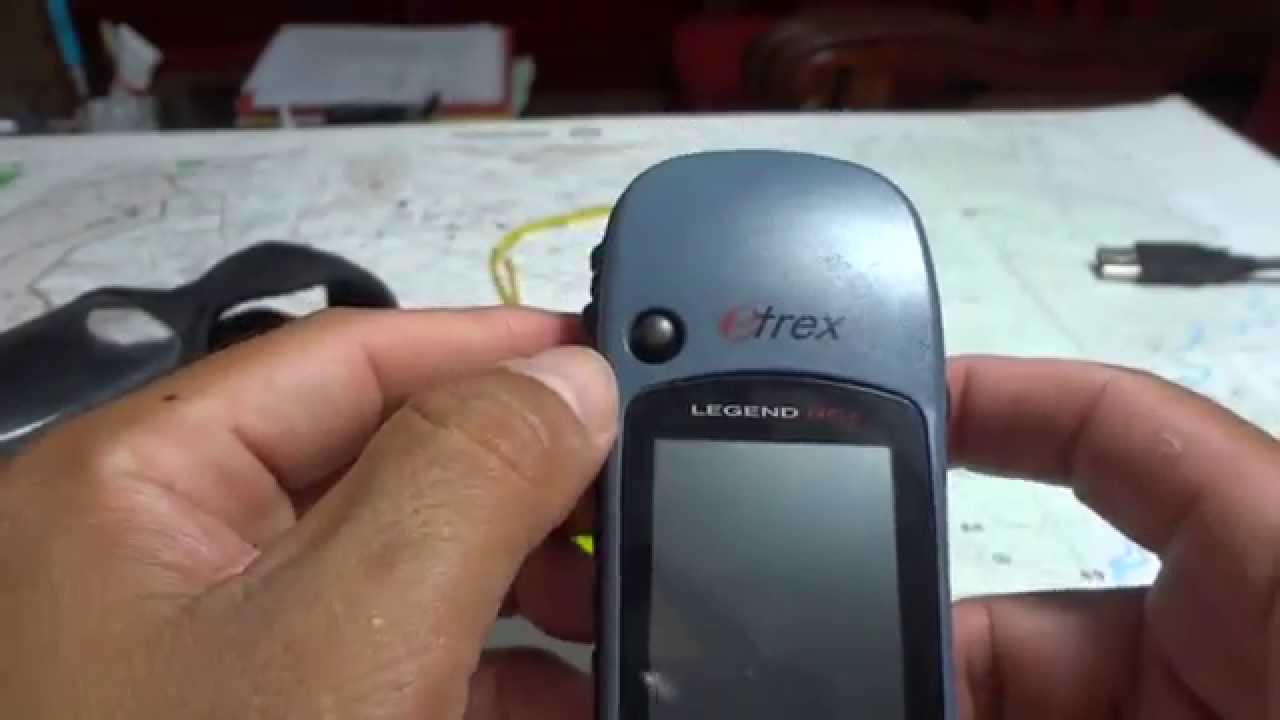 USO DEL GPS GARMIN ETREX LEGEND HCx video 1