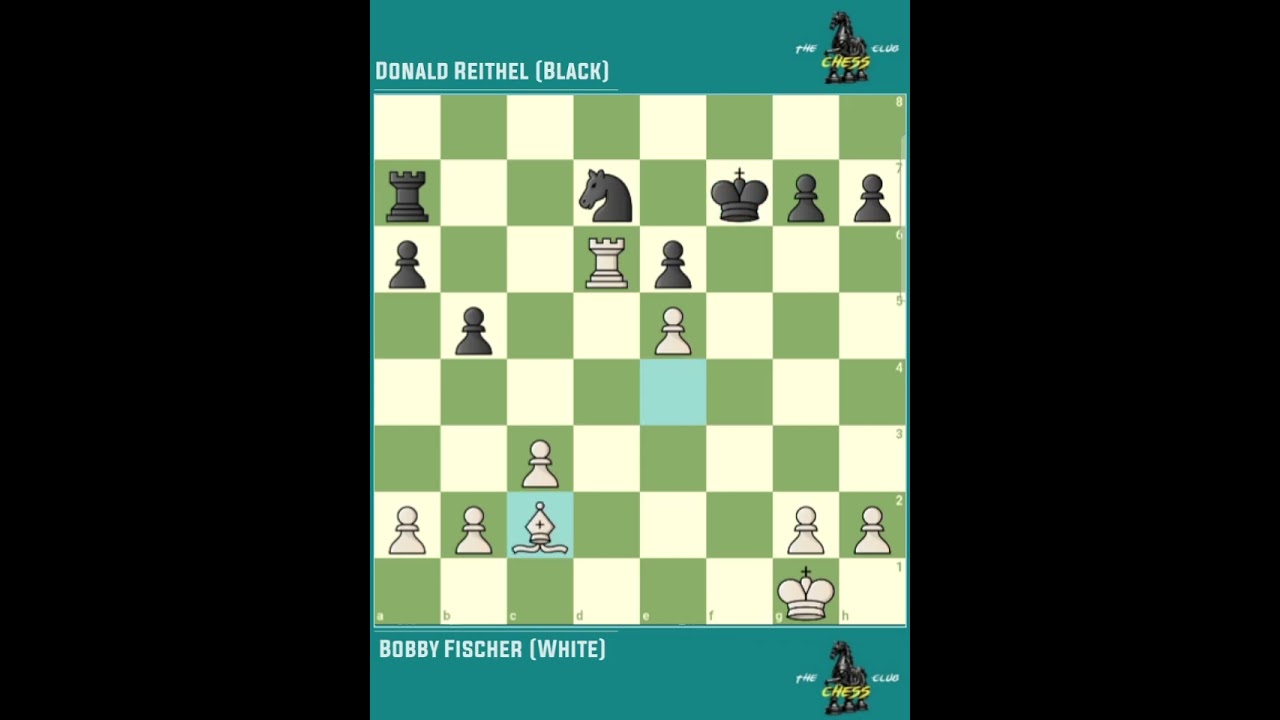 Bobby Fischer vs Donald Reithel ◉ Chess Simultan | Rochester - USA, 1964.