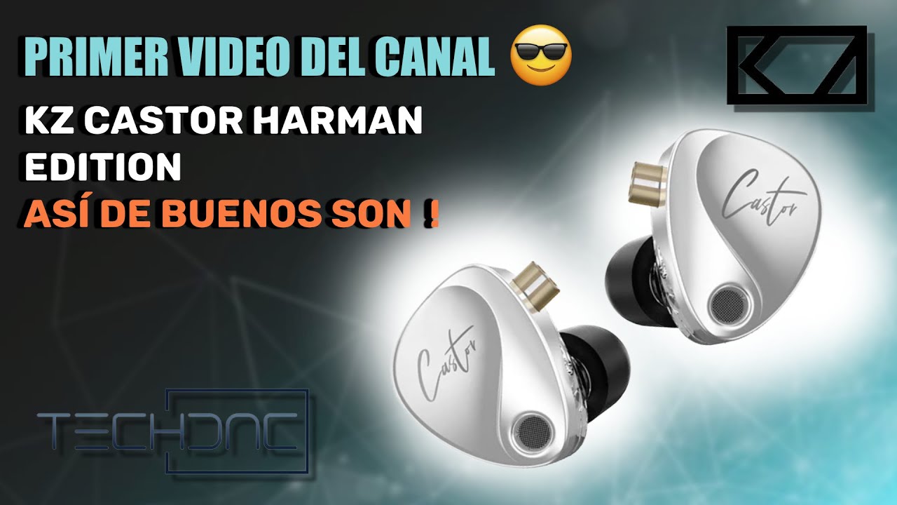 KZ CASTOR HARMAN EDITION a detalle // Muuuy disfrutables ! #iem #audiofile #kz