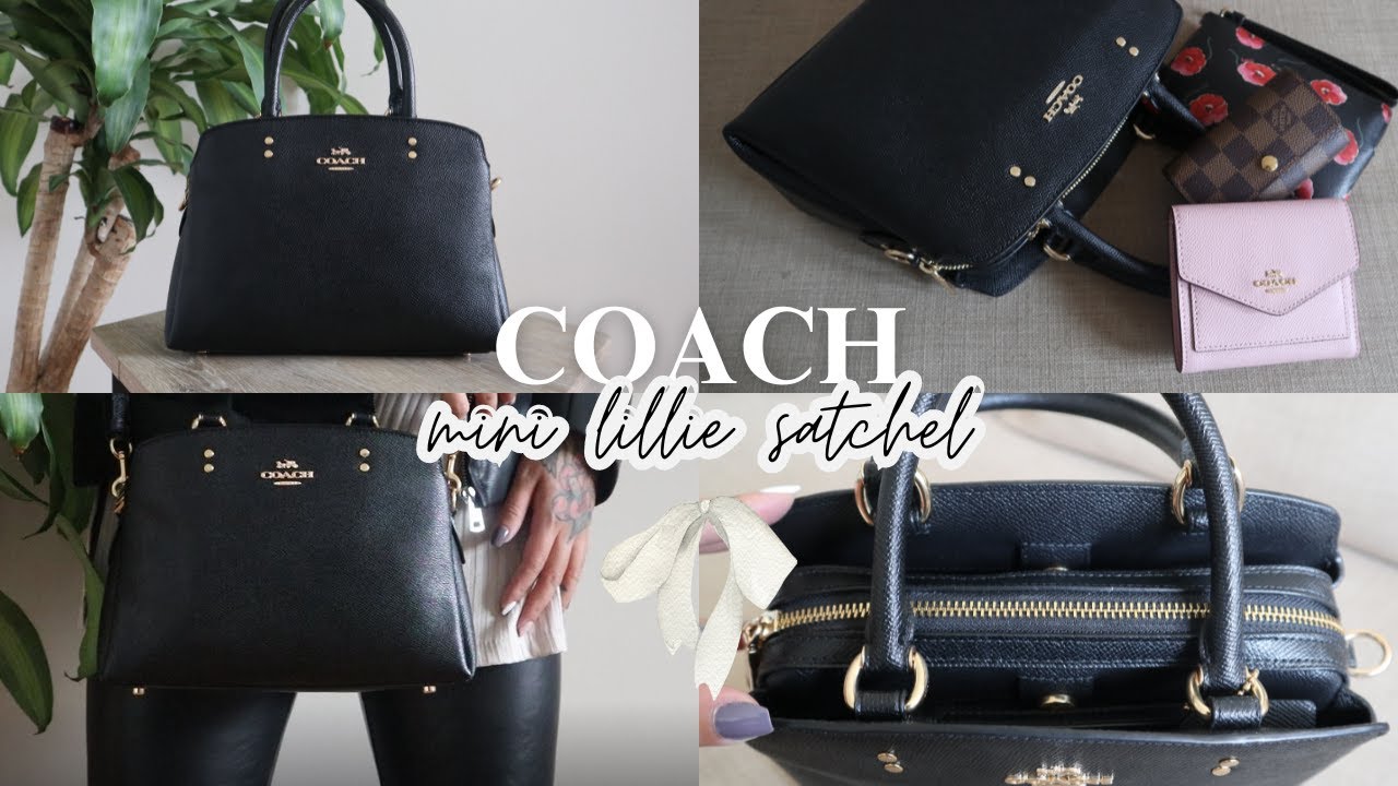 COACH MINI LILLIE REVIEW ♥︎ details, what fits, ways to wear it