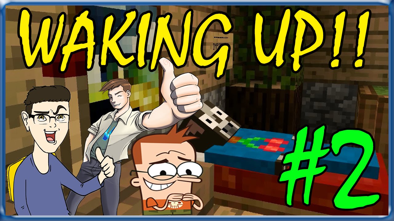 MINECRAFT : WAKING UP!! - QUESTA MAPPA E' IMPOSSIBILE w/SurrealPower & Vegas #2