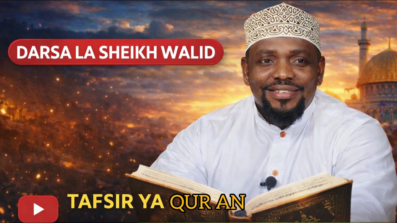 🛑LIVE  DARSA LA SHEIKH WALID ALHAD TAFSIR YA QUR AN  SURAT AR RUM RAMADHANI